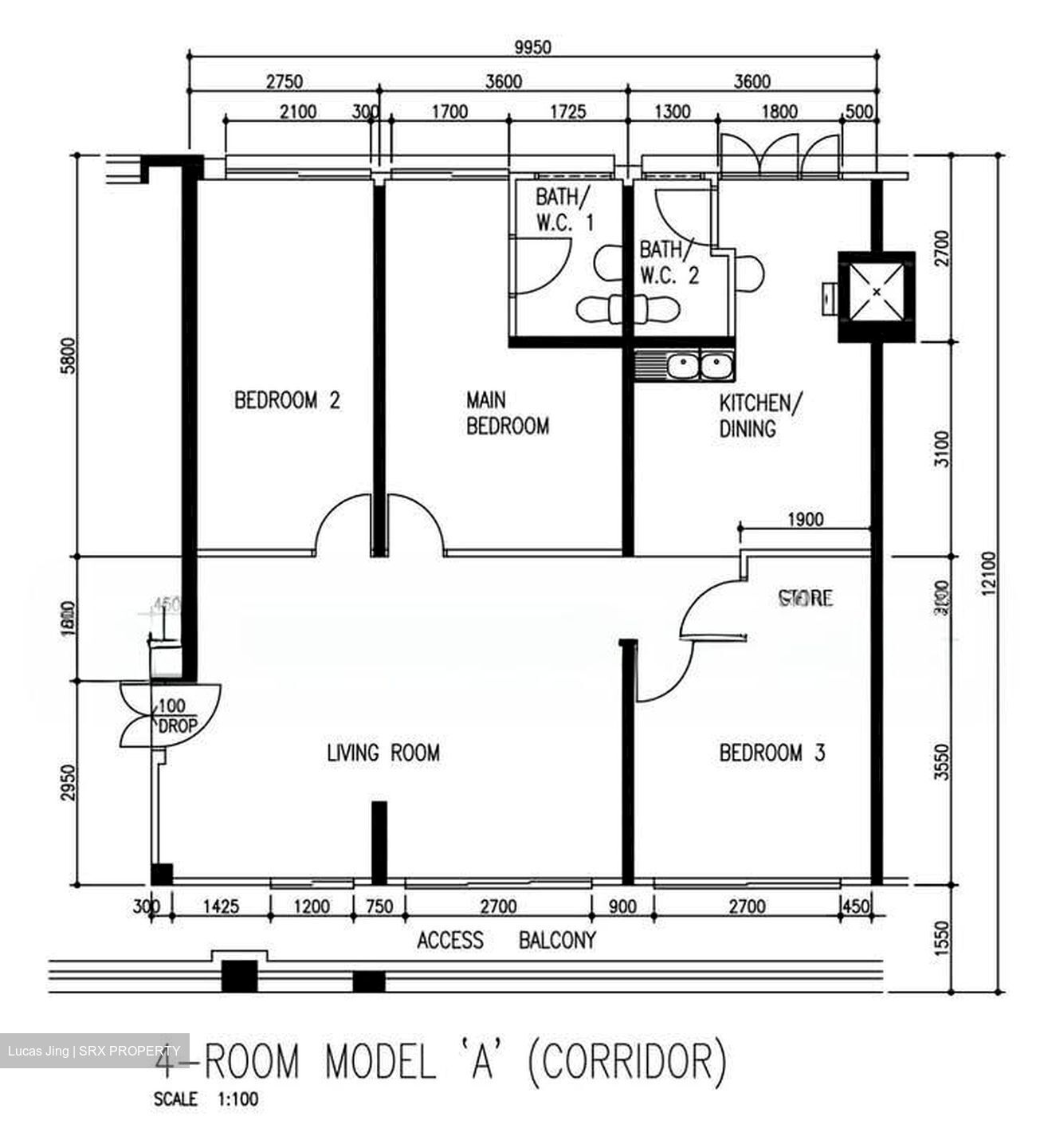 Blk 406 Pasir Ris Drive 6 (Pasir Ris), HDB 4 Rooms #554782261